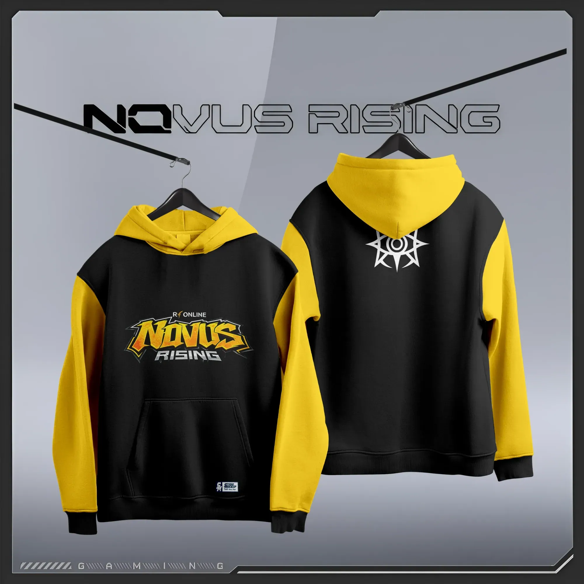 Novus Rising by Race Hoodie